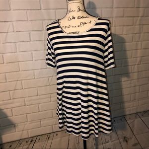 Tres Bien Striped Shirt Size L